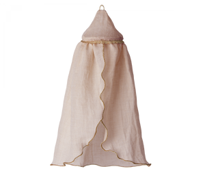 Miniature bed canopy - rose