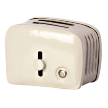 Load image into Gallery viewer, Miniature toaster and bread - off white