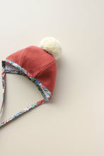 Load image into Gallery viewer, Briar wool pom bonnet - blooming pom