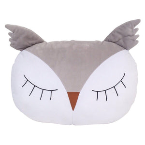 Sleepy owl pillow